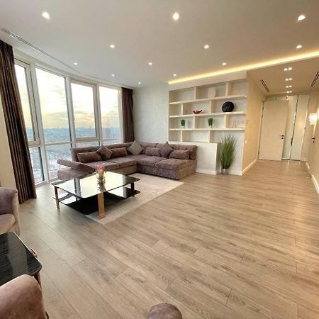 Vip Apartment 120M2 With Panoramic Windows, 22 Floor. Obolon Kyjev Exteriér fotografie